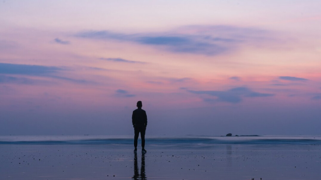 person reflecting on life changes